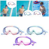 Maxbell Kids Swimming Goggles Waterproof Swim Goggles for Children Boys Girls Diving Pink and Blue