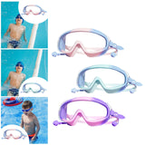 Maxbell Kids Swimming Goggles Waterproof Swim Goggles for Children Boys Girls Diving Pink and Blue
