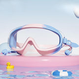 Maxbell Kids Swimming Goggles Waterproof Swim Goggles for Children Boys Girls Diving Pink and Blue