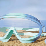 Maxbell Kids Swimming Goggles Waterproof Swim Goggles for Children Boys Girls Diving Pink and Blue