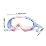 Maxbell Kids Swimming Goggles Waterproof Swim Goggles for Children Boys Girls Diving Pink and Blue