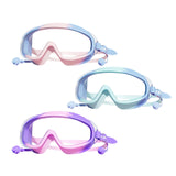 Maxbell Kids Swimming Goggles Waterproof Swim Goggles for Children Boys Girls Diving Pink and Blue
