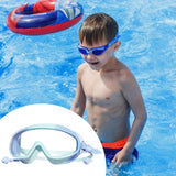 Maxbell Kids Swimming Goggles Waterproof Swim Goggles for Children Boys Girls Diving Blue and Green