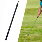 Maxbell Two Section Telescopic Shaft Golf Putter Replace Parts Accessory Replacement Black