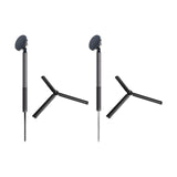 Maxbell Golf Tripod Selfie Stand with Smartphone Mount Sturdy Accessories Telescopic Black Ground Spike