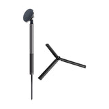 Maxbell Golf Tripod Selfie Stand with Smartphone Mount Sturdy Accessories Telescopic Black Ground Spike