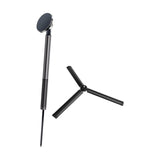 Maxbell Golf Tripod Selfie Stand with Smartphone Mount Sturdy Accessories Telescopic Black Ground Spike