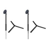 Maxbell Golf Tripod Selfie Stand with Smartphone Mount Sturdy Accessories Telescopic Black Ground Spike