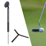 Maxbell Golf Tripod Selfie Stand with Smartphone Mount Sturdy Accessories Telescopic Silvery Ground Spike