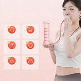 Maxbell Breathing Exercise Device Running Abdominal Exerciser Practical Lung Trainer Pink
