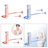 Maxbell Breathing Exercise Device Running Abdominal Exerciser Practical Lung Trainer Pink