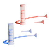 Maxbell Breathing Exercise Device Running Abdominal Exerciser Practical Lung Trainer Pink