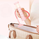 Maxbell Breathing Exercise Device Running Abdominal Exerciser Practical Lung Trainer Pink