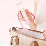 Maxbell Breathing Exercise Device Running Abdominal Exerciser Practical Lung Trainer Pink