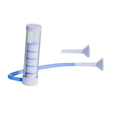 Maxbell Breathing Exercise Device Running Abdominal Exerciser Practical Lung Trainer Blue