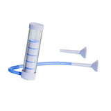 Maxbell Breathing Exercise Device Running Abdominal Exerciser Practical Lung Trainer Blue