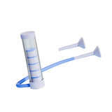 Maxbell Breathing Exercise Device Running Abdominal Exerciser Practical Lung Trainer Blue
