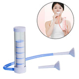 Maxbell Breathing Exercise Device Running Abdominal Exerciser Practical Lung Trainer Blue
