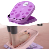 Maxbell Calf Stretching Board Foldable Compact Slant Board for Squats Hamstring Heel violet