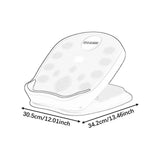 Maxbell Calf Stretching Board Foldable Compact Slant Board for Squats Hamstring Heel pink