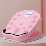 Maxbell Calf Stretching Board Foldable Compact Slant Board for Squats Hamstring Heel pink