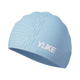 Maxbell Silicone Swim Cap Lightweight Elastic Shower Cap for Surfing Traveling Beach