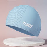 Maxbell Silicone Swim Cap Lightweight Elastic Shower Cap for Surfing Traveling Beach