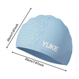 Maxbell Silicone Swim Cap Lightweight Elastic Shower Cap for Surfing Traveling Beach