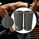 Maxbell 2Pcs Dumbbell Grips Supplies Barbell Grips for Biceps Forearm Weight Lifting