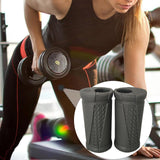 Maxbell 2Pcs Dumbbell Grips Supplies Barbell Grips for Biceps Forearm Weight Lifting
