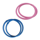 Maxbell Weighted Exercise Arm Hoop Foam Portable Arms Fitness Circles for Gym Travel Blue