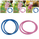 Maxbell Weighted Exercise Arm Hoop Foam Portable Arms Fitness Circles for Gym Travel Blue