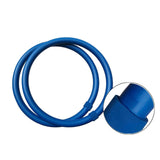 Maxbell Weighted Exercise Arm Hoop Foam Portable Arms Fitness Circles for Gym Travel Blue