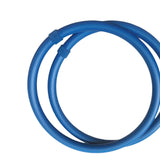 Maxbell Weighted Exercise Arm Hoop Foam Portable Arms Fitness Circles for Gym Travel Blue