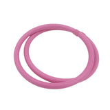 Maxbell Weighted Exercise Arm Hoop Foam Portable Arms Fitness Circles for Gym Travel Pink