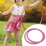 Maxbell Weighted Exercise Arm Hoop Foam Portable Arms Fitness Circles for Gym Travel Pink