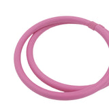 Maxbell Weighted Exercise Arm Hoop Foam Portable Arms Fitness Circles for Gym Travel Pink