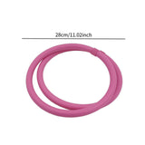 Maxbell Weighted Exercise Arm Hoop Foam Portable Arms Fitness Circles for Gym Travel Pink
