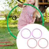 Maxbell Arm Hoop Portable (33cm Diameter) Quiet Foam Fitness Hoop for Home Men Women Purple