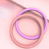 Maxbell Arm Hoop Portable (33cm Diameter) Quiet Foam Fitness Hoop for Home Men Women Purple