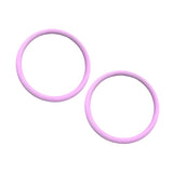Maxbell Arm Hoop Portable (33cm Diameter) Quiet Foam Fitness Hoop for Home Men Women Purple