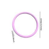 Maxbell Arm Hoop Portable (33cm Diameter) Quiet Foam Fitness Hoop for Home Men Women Purple
