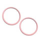 Maxbell Arm Hoop Portable (33cm Diameter) Quiet Foam Fitness Hoop for Home Men Women Pink