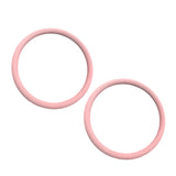 Maxbell Arm Hoop Portable (33cm Diameter) Quiet Foam Fitness Hoop for Home Men Women Pink