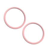 Maxbell Arm Hoop Portable (33cm Diameter) Quiet Foam Fitness Hoop for Home Men Women Pink