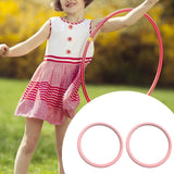 Maxbell Arm Hoop Portable (33cm Diameter) Quiet Foam Fitness Hoop for Home Men Women Pink