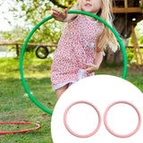 Maxbell Arm Hoop Portable (33cm Diameter) Quiet Foam Fitness Hoop for Home Men Women Pink