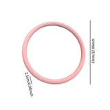 Maxbell Arm Hoop Portable (33cm Diameter) Quiet Foam Fitness Hoop for Home Men Women Pink
