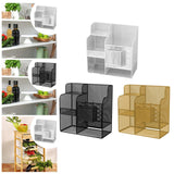 Maxbell Fitness Equipment Organizer Ball Holder for Resistance Band Soccer White