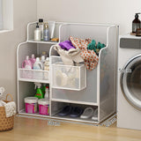 Maxbell Fitness Equipment Organizer Ball Holder for Resistance Band Soccer White